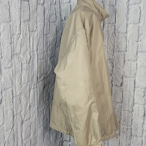 TOTES Tan Full Zip Men's Raincoat 2X - Picture 5 of 9